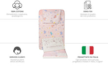 Carica l'immagine nel visualizzatore di Gallery, Set da 4 pezzi per culle "Next to Me", 100% Cotone Twill rosa e certificate Oeko-Tex®.