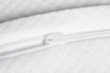 Carica l'immagine nel visualizzatore di Gallery, 2 Cuscini Culla Antisoffoco Memory Foam Certificato Oeko-Tex 100% Cotone