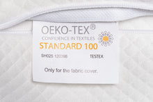 Carica l'immagine nel visualizzatore di Gallery, 2 Cuscini Culla Antisoffoco Memory Foam Certificato Oeko-Tex 100% Cotone