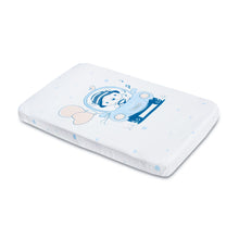 Carica l'immagine nel visualizzatore di Gallery, Set da 2 pezzi + coprimaterasso per culle "Next to Me", 100% Cotone e certificate Oeko-Tex® macchinina.